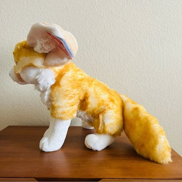 NWT Wild Republic Cuddlekins Fennec Fox Plush Sitting Stuffed Animal 12” - Picture 4 of 7